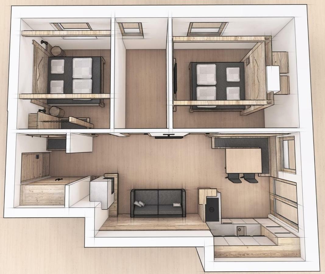 Apartments Riega Sexten Eksteriør billede